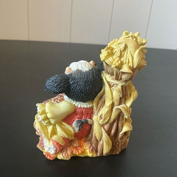 1995 Marys Moo Moos Cow Collectible Figurine The Cows In The Corn 142840 - Picture 4 of 8